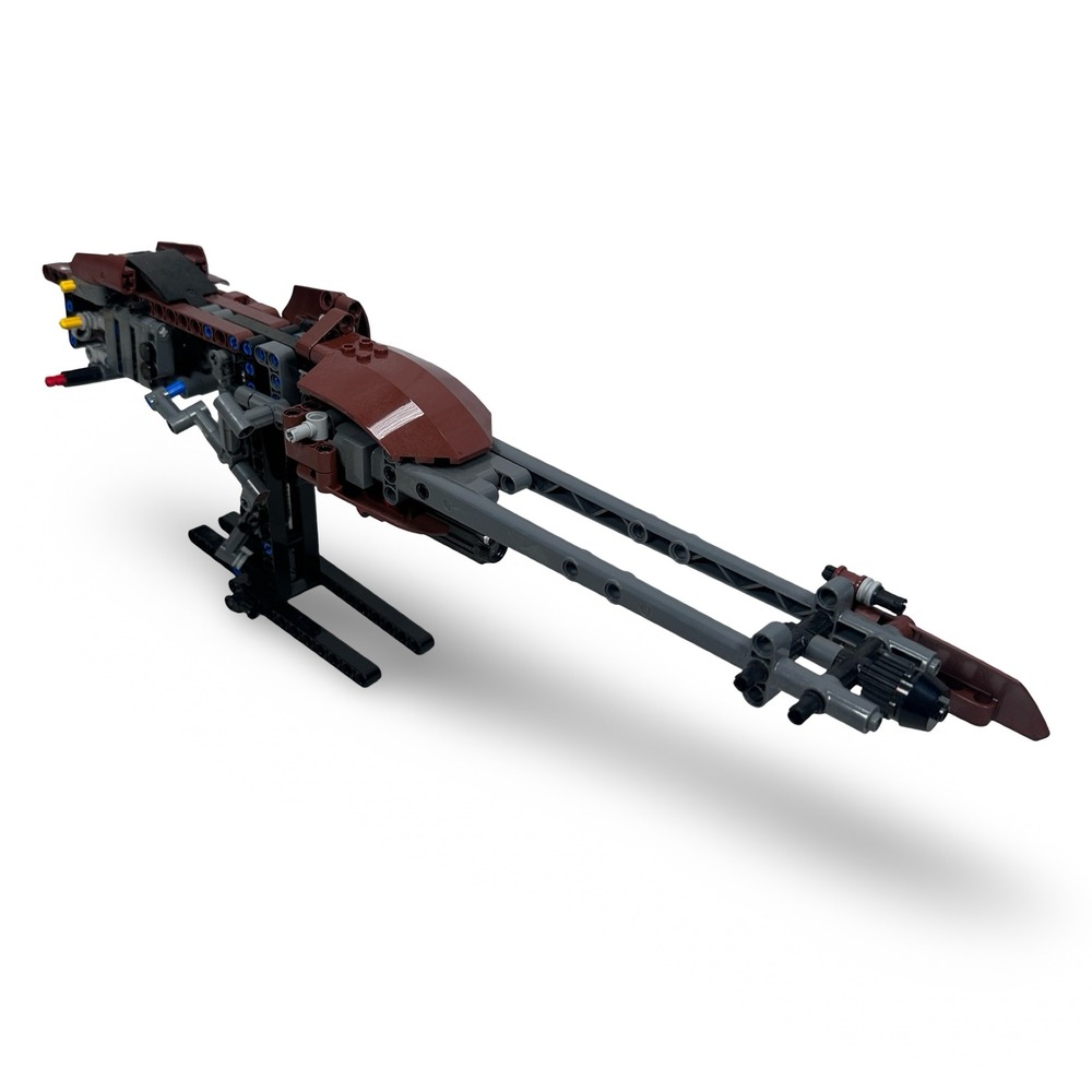 LEGO Star Wars Scount Trooper Speeder Bike 75532 Partially Built INCOMPLETE